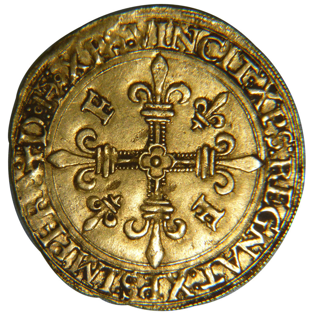 FRANCE, Ecu d'or, Bayonne, EF(40-45), Gold, Duplessy #775, 3.40