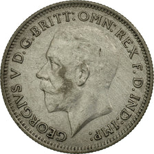 Coin, Great Britain, George V, 6 Pence, 1936, EF(40-45), Silver, KM:832