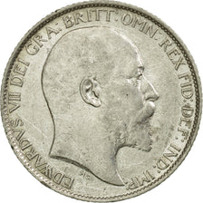 Coin, Great Britain, Edward VII, 6 Pence, 1906, EF(40-45), Silver, KM:799
