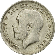 Coin, Great Britain, George V, 6 Pence, 1919, EF(40-45), Silver, KM:815