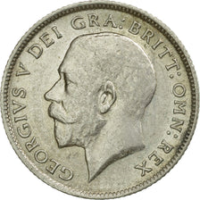 Coin, Great Britain, George V, 6 Pence, 1911, EF(40-45), Silver, KM:815
