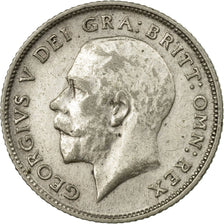 Monnaie, Grande-Bretagne, George V, 6 Pence, 1925, TTB, Argent, KM:815a.1
