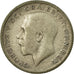 Coin, Great Britain, George V, 6 Pence, 1920, VF(30-35), Silver, KM:815