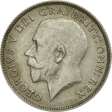 Coin, Great Britain, George V, 6 Pence, 1921, EF(40-45), Silver, KM:815a.1