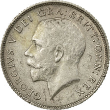 Coin, Great Britain, George V, 6 Pence, 1923, EF(40-45), Silver, KM:815a.1
