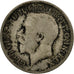 Coin, Great Britain, George V, 6 Pence, 1917, VF(20-25), Silver, KM:815