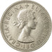 Coin, Great Britain, Elizabeth II, 6 Pence, 1966, AU(55-58), Copper-nickel