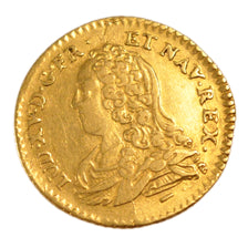 FRANCE, 1/2 Louis d'or aux lunettes, 1/2 Louis D'or, 1726, Lille, KM #488.13,...
