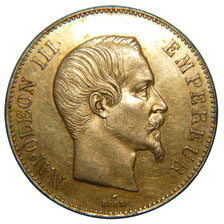 FRANCE, Napoléon III, 100 Francs, 1858, Paris, KM #786.1, AU(55-58), Gold, G...