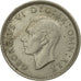 Coin, Great Britain, George VI, 6 Pence, 1950, AU(55-58), Copper-nickel, KM:875