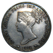 Italy, 1 Lire, 1815, AU(55-58), Silver, 5.00