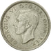 Coin, Great Britain, George VI, 6 Pence, 1946, AU(55-58), Silver, KM:852