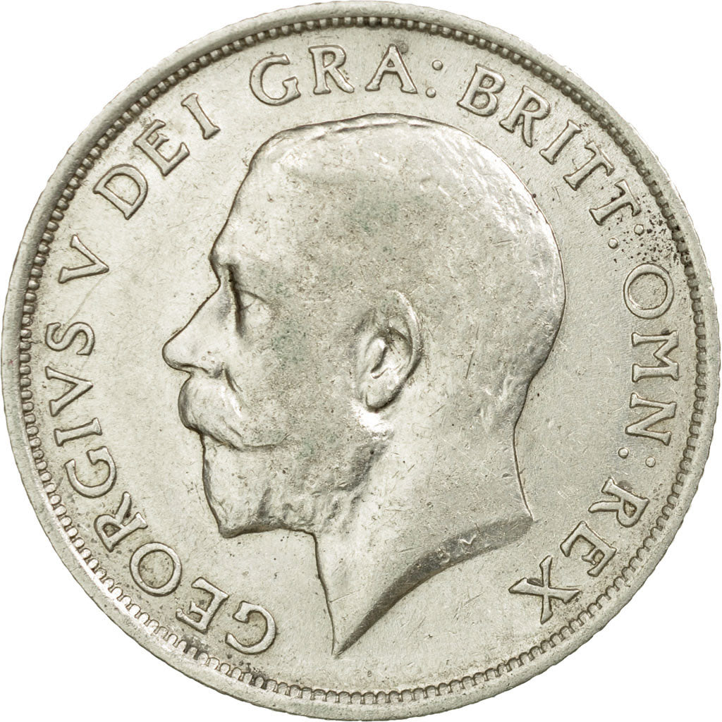 Coin, Great Britain, George V, Shilling, 1916, EF(40-45), Silver, KM:816