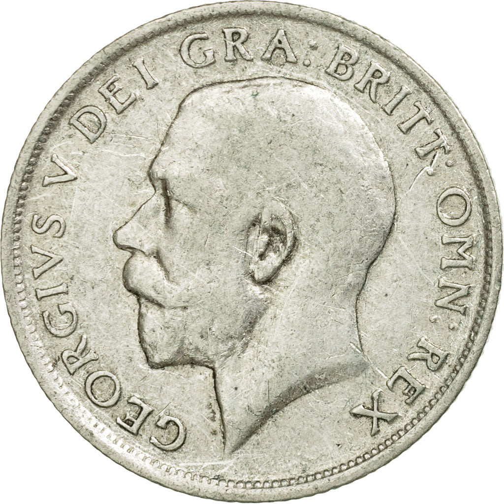 Coin, Great Britain, George V, Shilling, 1914, EF(40-45), Silver, KM:816