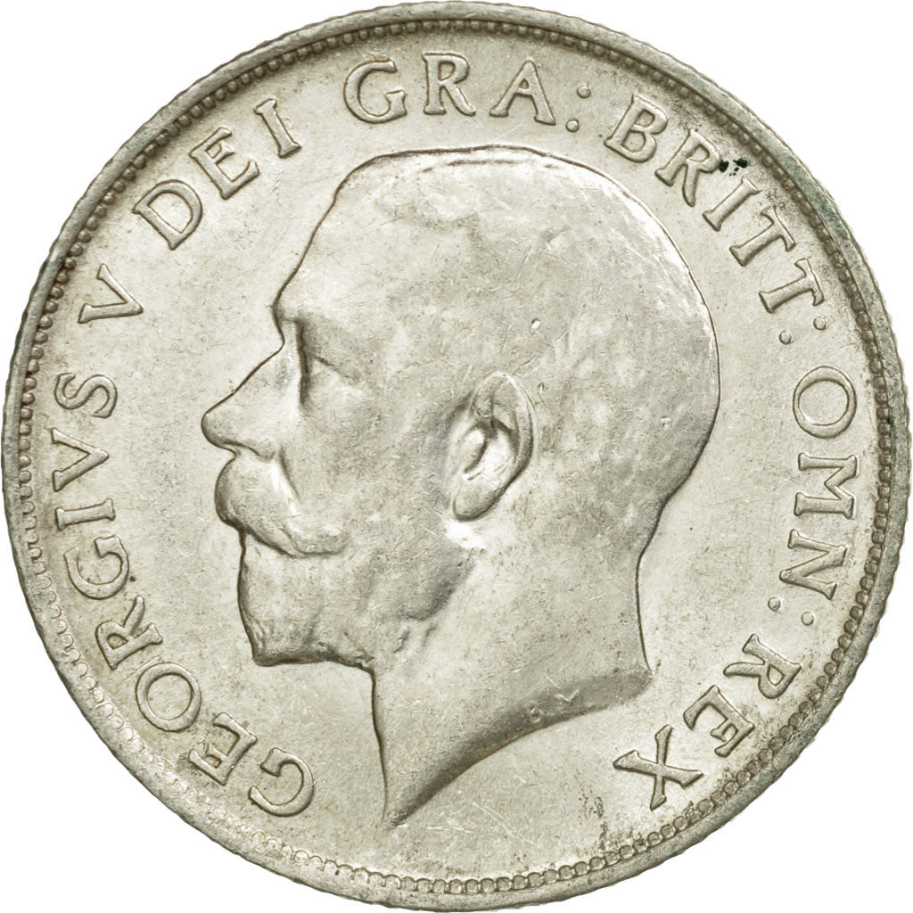 Coin, Great Britain, George V, Shilling, 1913, EF(40-45), Silver, KM:816