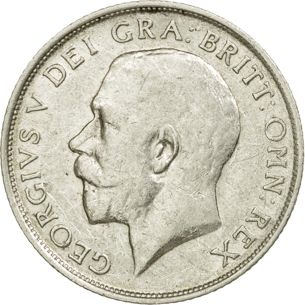 Coin, Great Britain, George V, Shilling, 1913, EF(40-45), Silver, KM:816