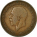 Coin, Great Britain, George V, 1/2 Penny, 1934, VF(30-35), Bronze, KM:837