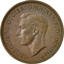 Coin, Great Britain, George VI, 1/2 Penny, 1948, EF(40-45), Bronze, KM:844