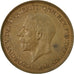 Coin, Great Britain, George V, Penny, 1928, EF(40-45), Bronze, KM:838