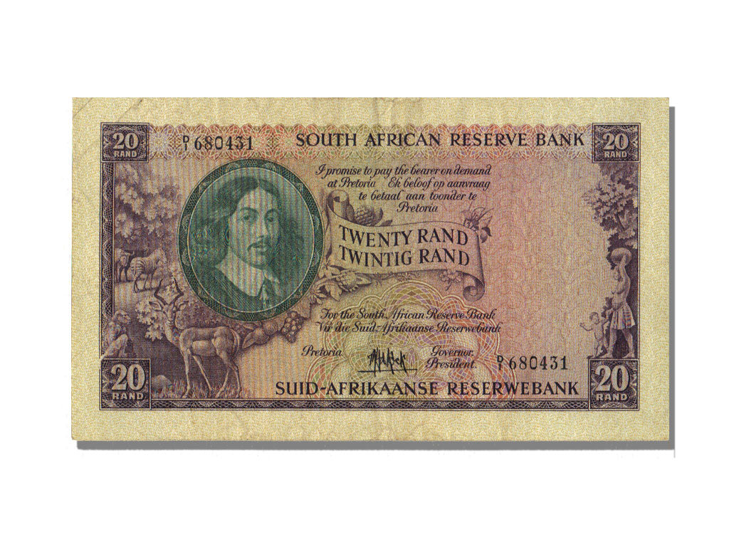 Sudafrica, 20 Rand, 1961, SPL-