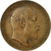 Coin, Great Britain, Edward VII, Penny, 1909, VF(30-35), Bronze, KM:794.2