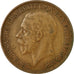 Coin, Great Britain, George V, Penny, 1927, VF(30-35), Bronze, KM:826