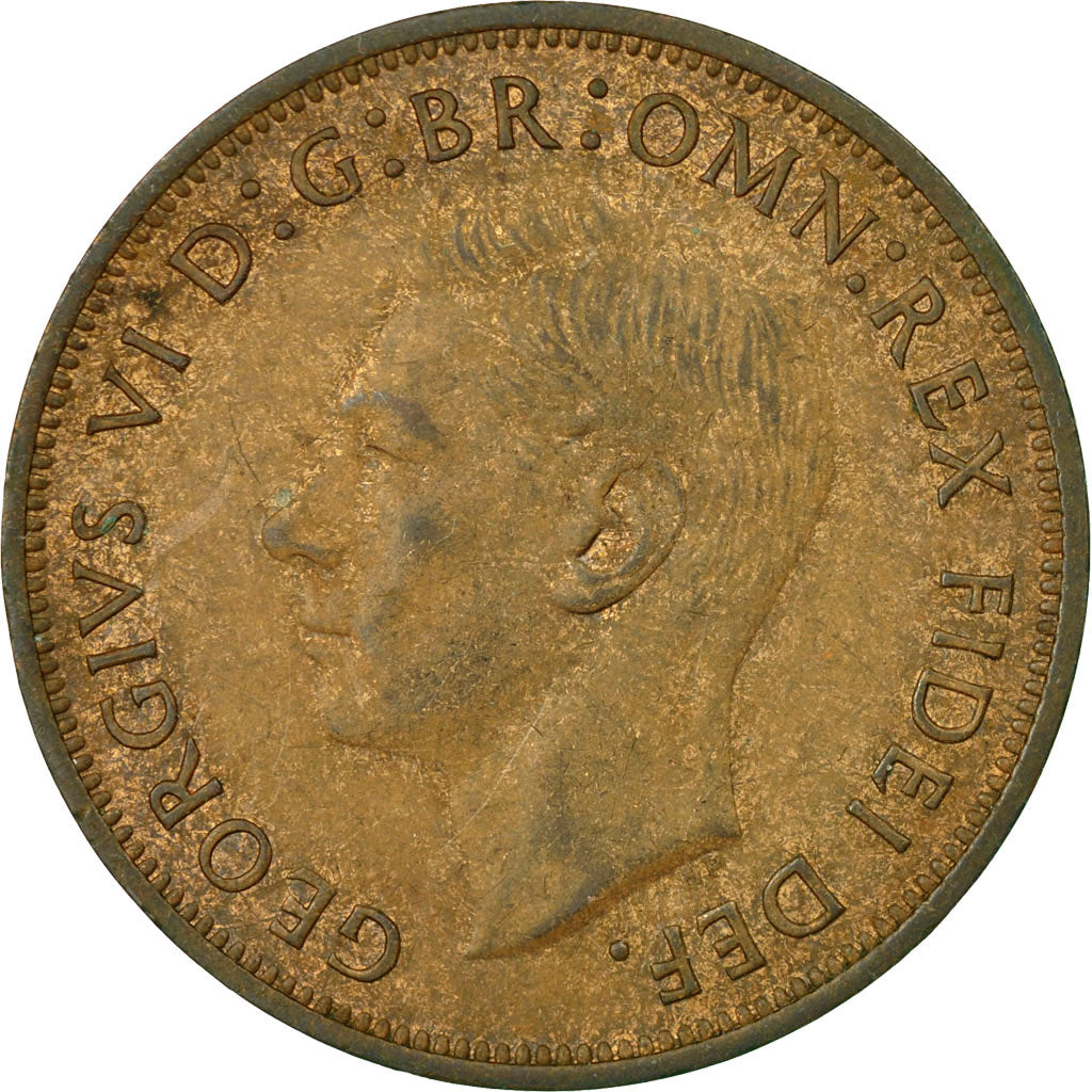 Coin, Great Britain, George VI, Penny, 1949, VF(20-25), Bronze, KM:869