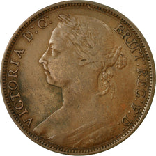 Coin, Great Britain, Victoria, Penny, 1889, EF(40-45), Bronze, KM:755