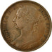 Coin, Great Britain, Victoria, Penny, 1889, EF(40-45), Bronze, KM:755