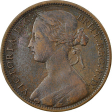 Coin, Great Britain, Victoria, Penny, 1874, EF(40-45), Bronze, KM:749.2