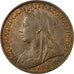 Coin, Great Britain, Victoria, Penny, 1899, EF(40-45), Bronze, KM:790