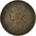 Coin, Great Britain, Victoria, Farthing, 1893, EF(40-45), Bronze, KM:788.2