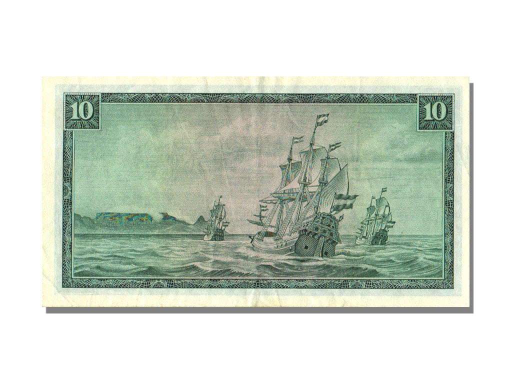 South Africa, 10 Rand, 1975, KM #113c, AU(50-53), C 275