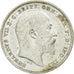 Coin, Great Britain, Edward VII, 3 Pence, 1902, EF(40-45), Silver, KM:797.1