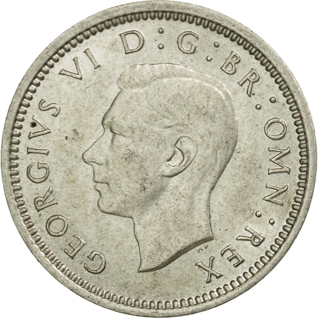 Coin, Great Britain, George VI, 3 Pence, 1938, EF(40-45), Silver, KM:848