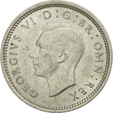 Coin, Great Britain, George VI, 3 Pence, 1938, EF(40-45), Silver, KM:848