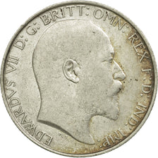Coin, Great Britain, Edward VII, Florin, Two Shillings, 1906, EF(40-45), Silver