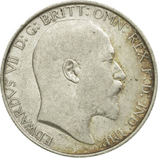Monnaie, Grande-Bretagne, Edward VII, Florin, Two Shillings, 1906, TTB, Argent