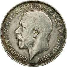 Coin, Great Britain, George V, Florin, Two Shillings, 1919, EF(40-45), Silver