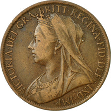 Moneta, Gran Bretagna, Victoria, Penny, 1901, BB, Bronzo, KM:790