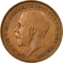Coin, Great Britain, George V, Penny, 1914, EF(40-45), Bronze, KM:810