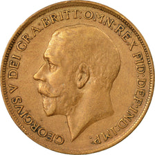 Coin, Great Britain, George V, Penny, 1911, EF(40-45), Bronze, KM:810