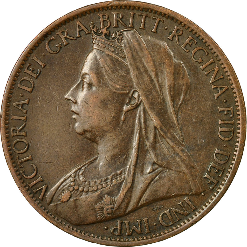 Moneta, Gran Bretagna, Victoria, Penny, 1901, SPL-, Bronzo, KM:790