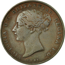 Coin, Jersey, Victoria, 1/26 Shilling, 1841, VF(30-35), Copper, KM:2
