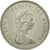 Moneta, Jersey, Elizabeth II, 10 New Pence, 1975, BB, Rame-nichel, KM:33