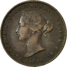 Coin, Jersey, Victoria, 1/26 Shilling, 1866, EF(40-45), Bronze, KM:4