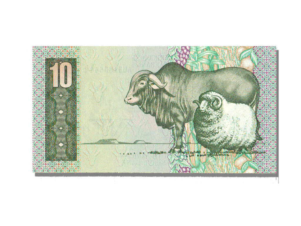 South Africa, 10 Rand, KM #120e, UNC(65-70), AU 818544 c