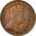 Coin, Jersey, Edward VII, 1/24 Shilling, 1909, EF(40-45), Bronze, KM:9