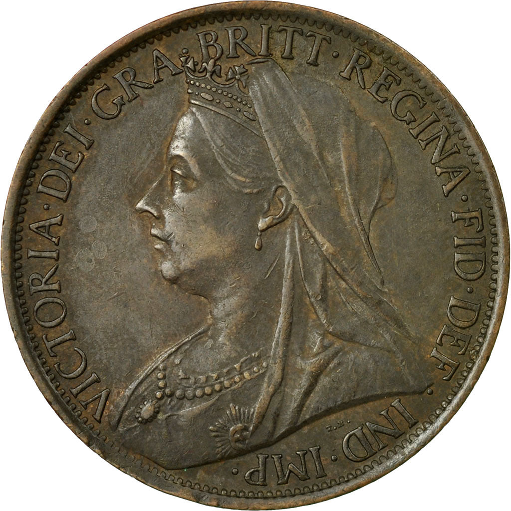 Monnaie, Grande-Bretagne, Victoria, Penny, 1899, SUP, Bronze, KM:790