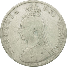Coin, Great Britain, Victoria, Florin, Two Shillings, 1887, London, VF(20-25)